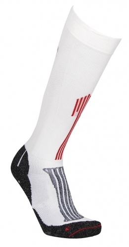 Rywan Compression Run Kompressionsstrumpf Unisex Weiss/Grau