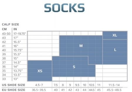 2XU Compression Elite Lite X-Lock Socks Herren Schwarz