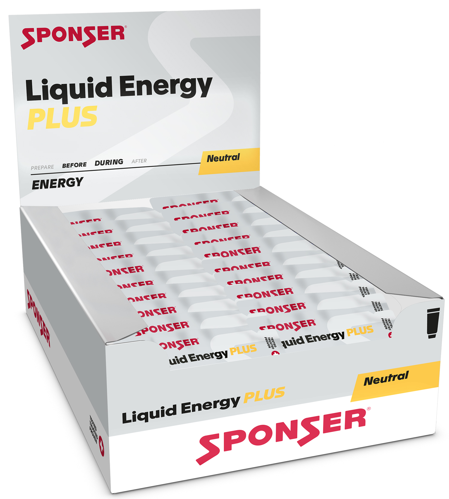 Sponser Liquid Energy Plus Box 40 Sachet 35g