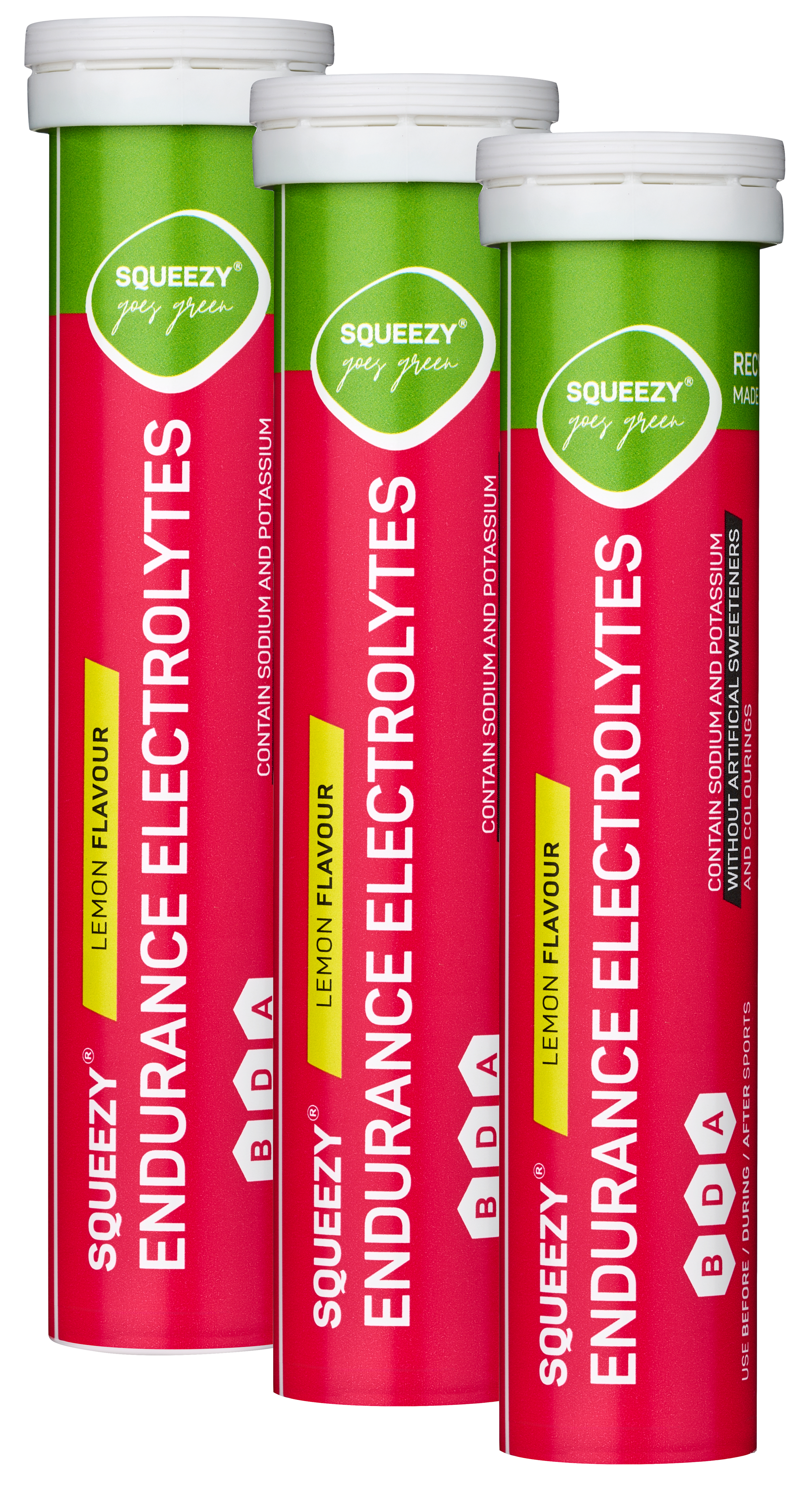 Squeezy Endurance Electrolytes 3x80g