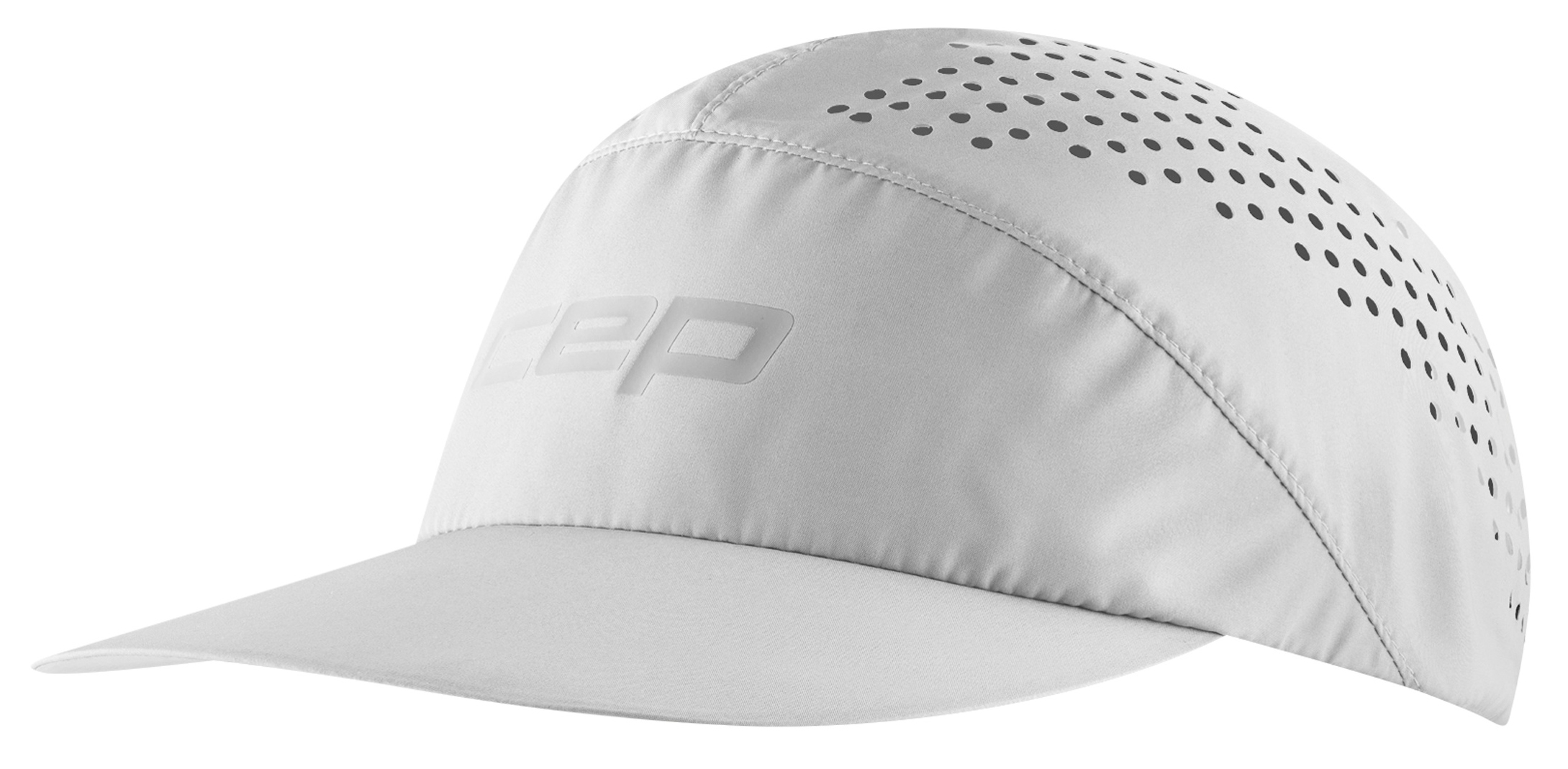 CEP Pro Run Ultralight Cap Hellgrau