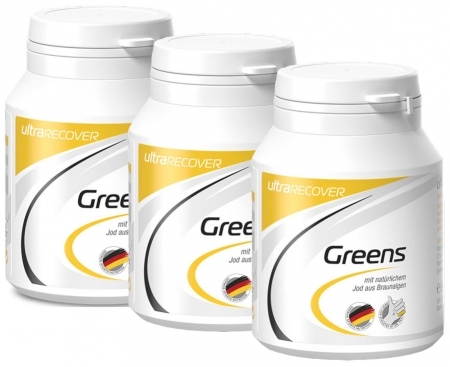Ultra Sports Greens 3x54g Dose Vorratspaket