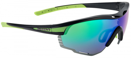 Swiss Eye Model Novena Re+ - Black Matt / Green