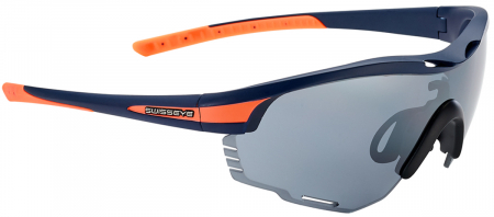 Swiss Eye Model Novena Re+ - Dark Blue Matt / Orange