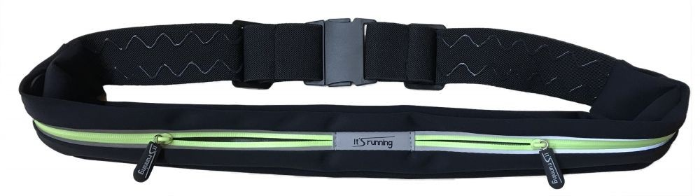 It´s Running Double Smart Belt Schwarz Gelb