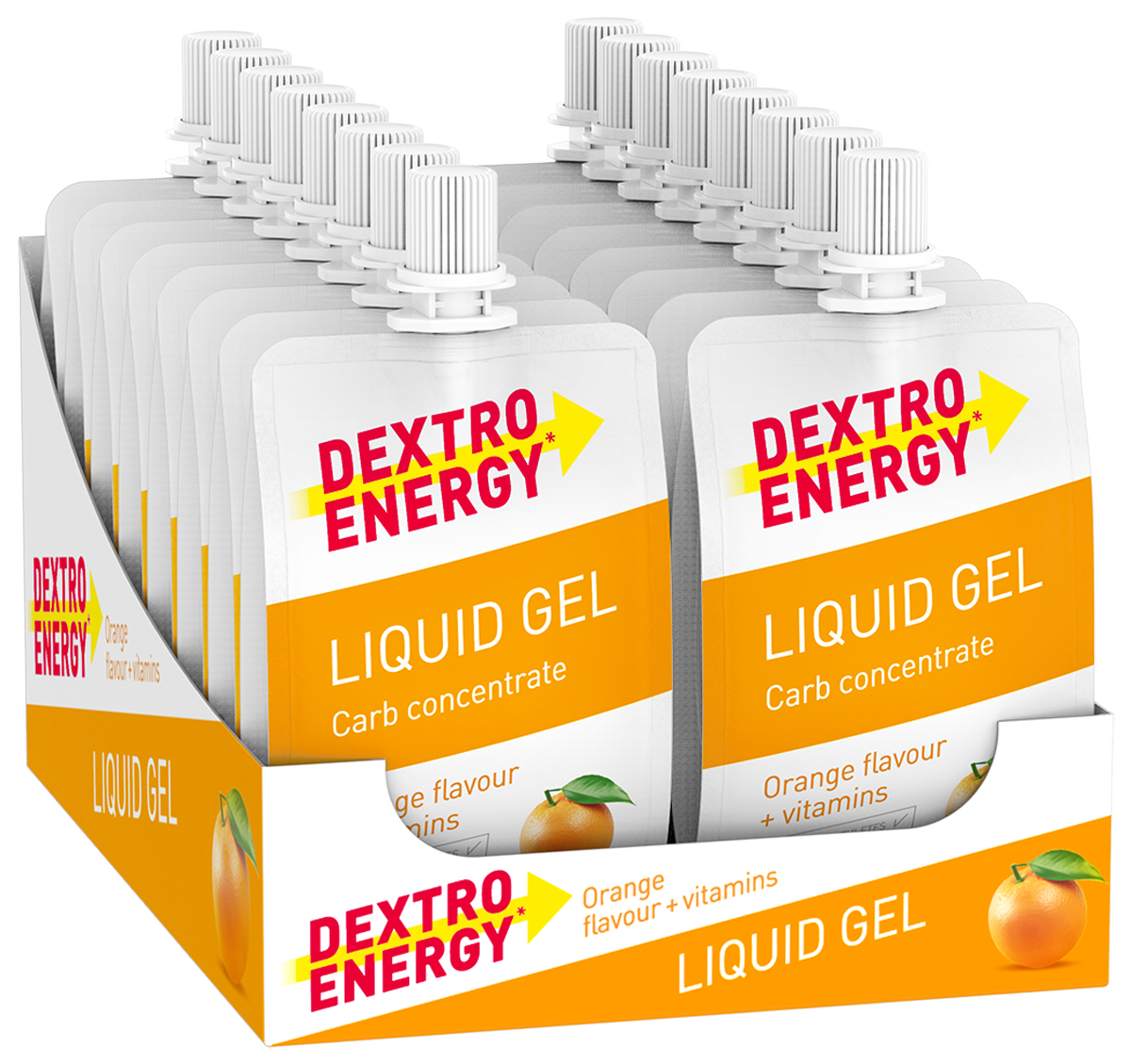 Dextro Energy Liquid Gel Box 18 Beutel 60ml