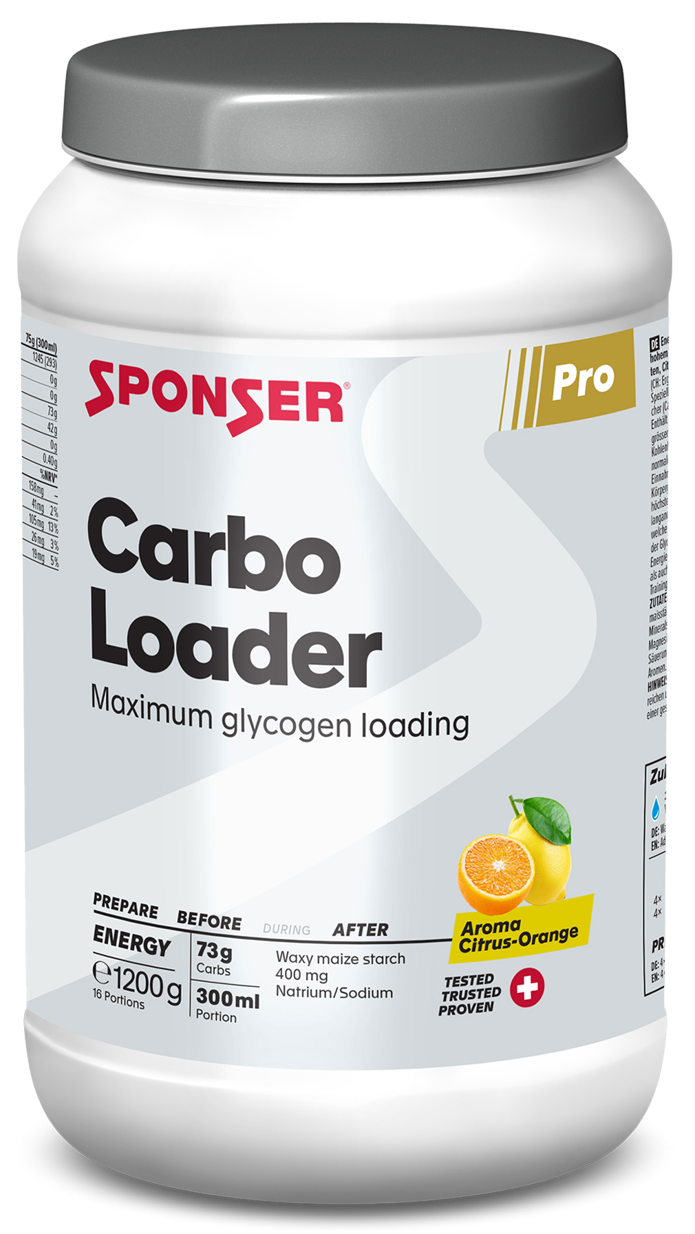 Sponser Carbo Loader 1200g