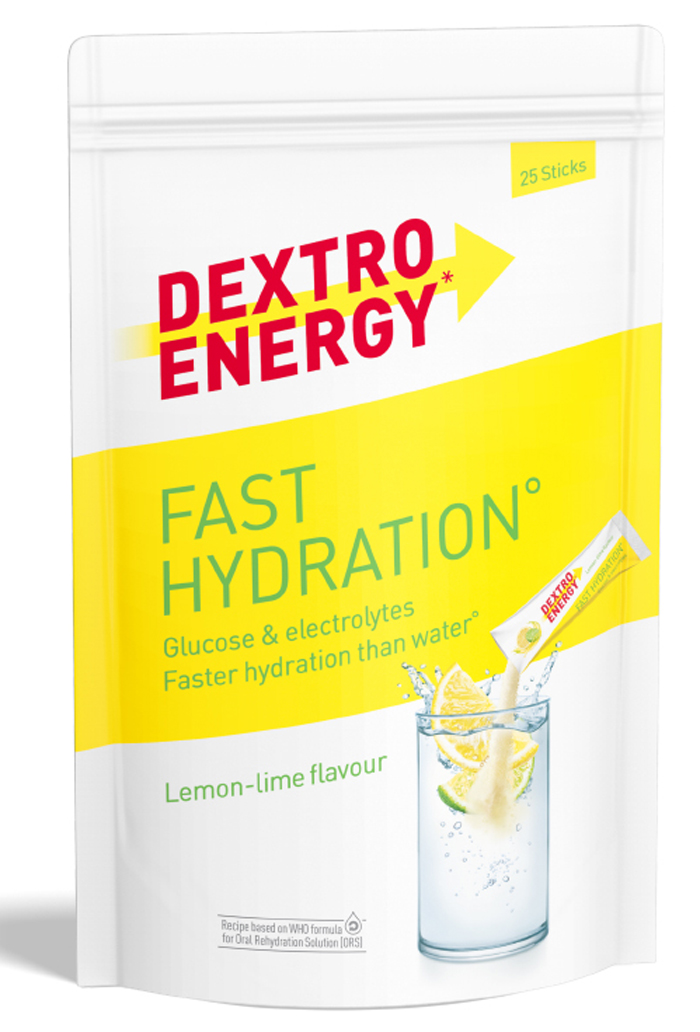 Dextro Energy Fast Hydration Standbodenbeutel 362,5g