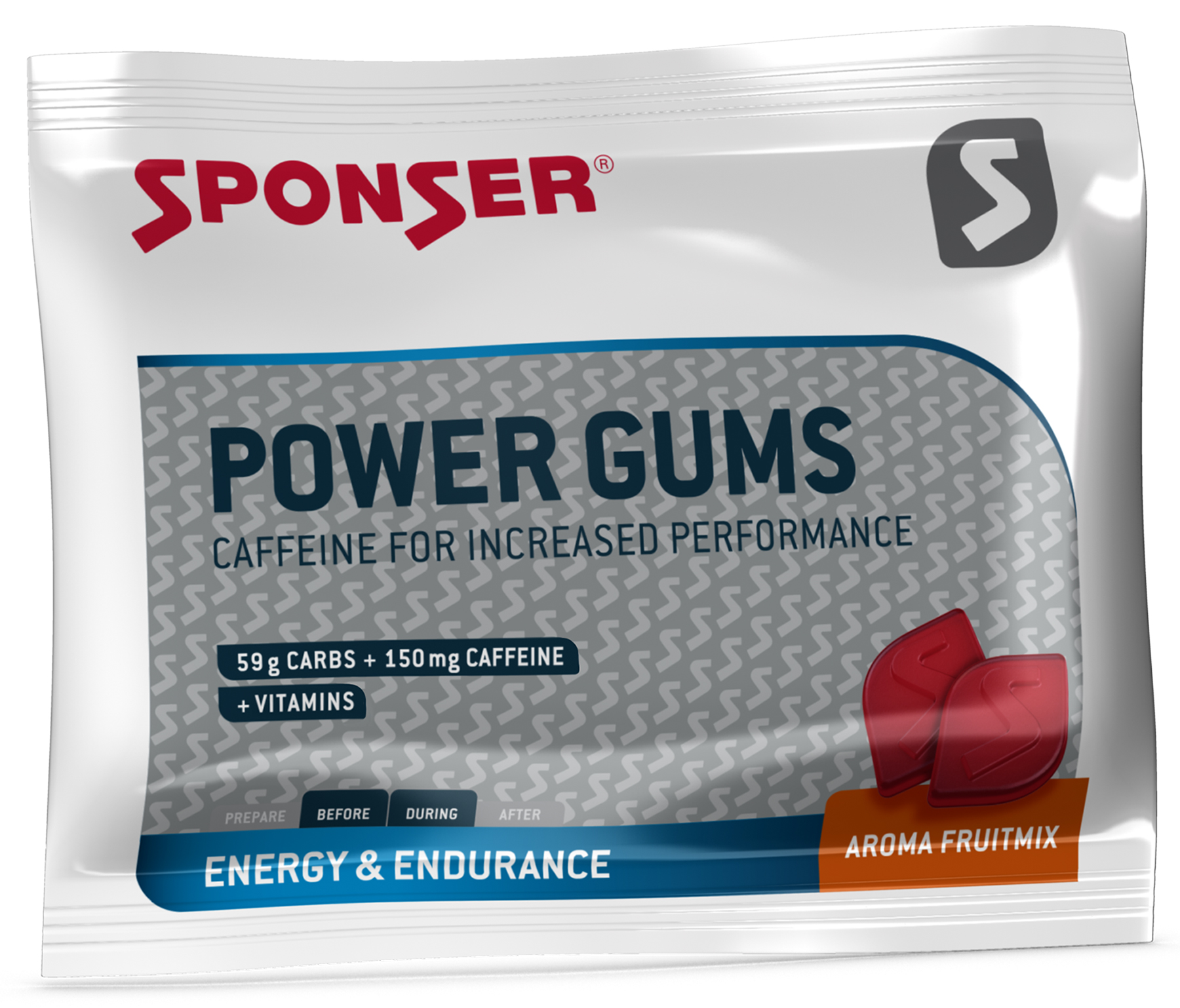 Sponser Power Gums 75g Beutel