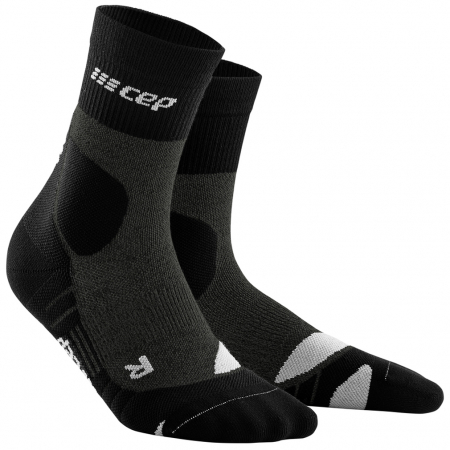 CEP Hiking Merino Mid Cut Socks Damen Grau