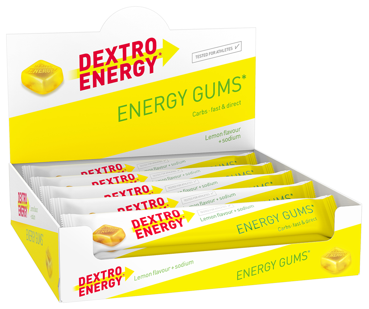 Dextro Energy Gums Box 8 Beutel 45g