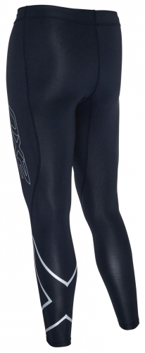 2XU Heat Compression Long Tight Herren Schwarz/Silber