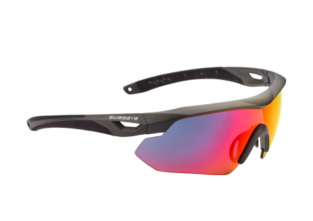 Swiss Eye Model Nighthawk Sports - Dark Grey Matt / Black