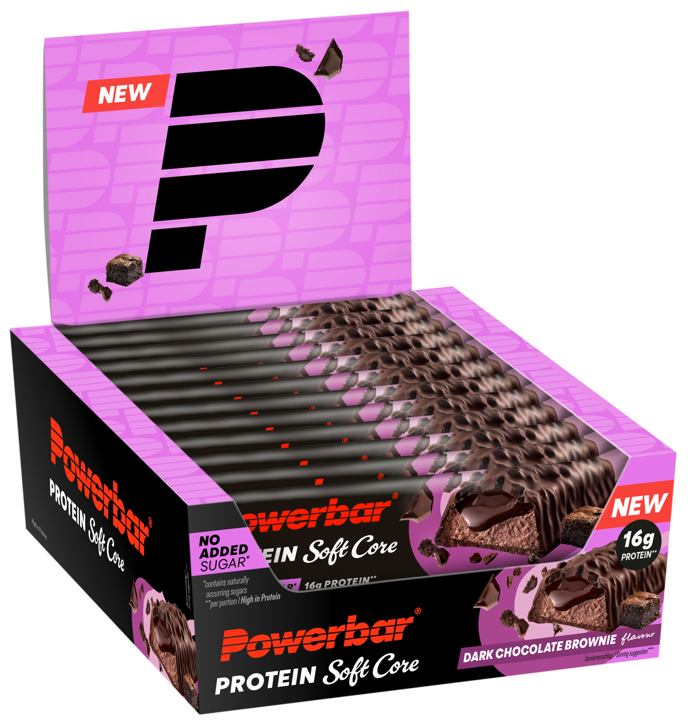 Powerbar Protein Soft Core Karton 12 Riegel 48g