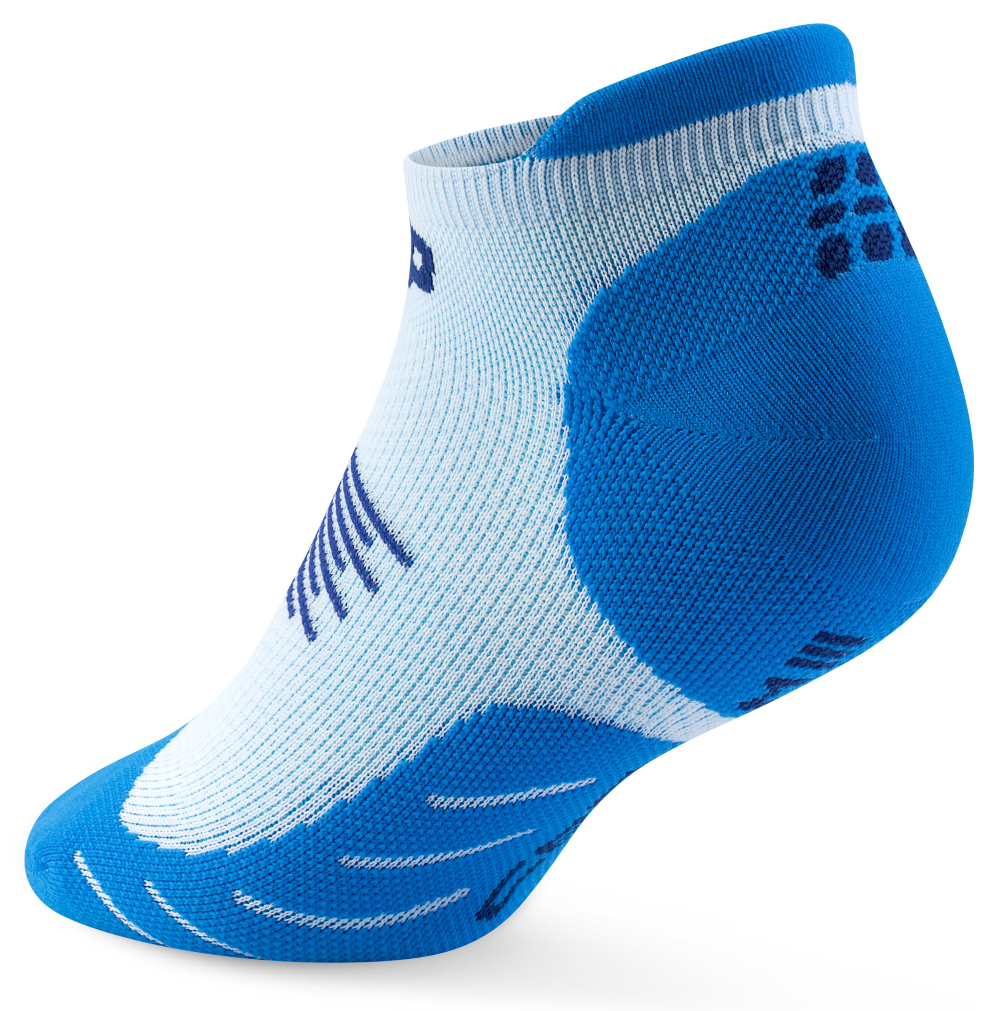 CEP Core Run No Show Compression Socks 5.0 Damen Blau Ice