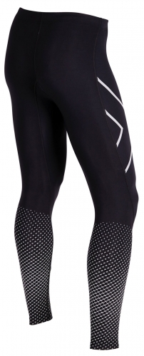 2XU Reflect Compression Long Tight Herren Schwarz/Silber