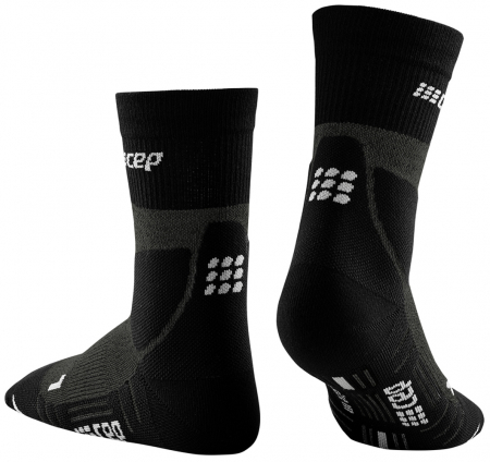 CEP Hiking Merino Mid Cut Socks Damen Grau