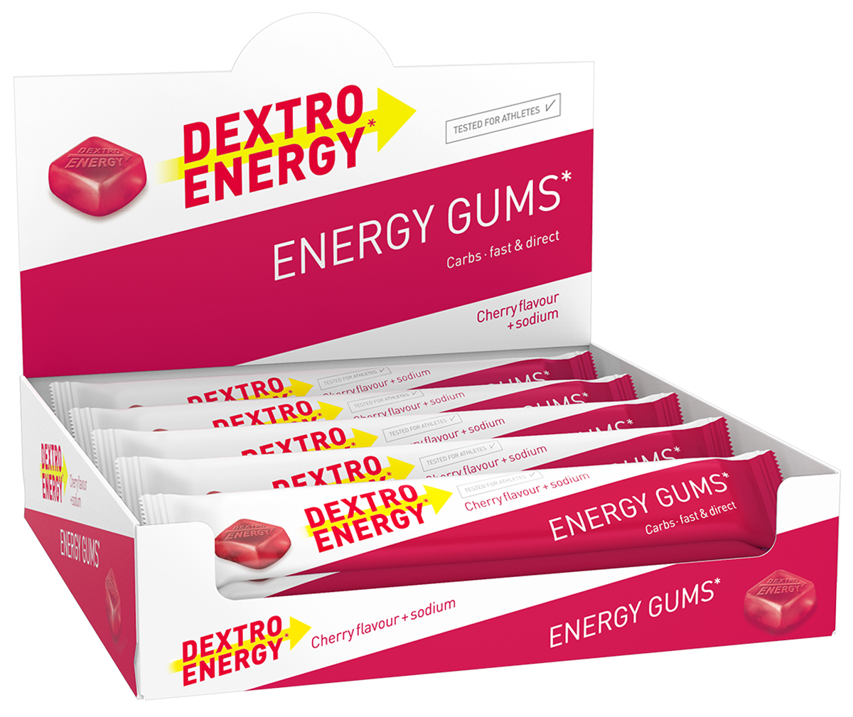 Dextro Energy Gums Box 8 Beutel 45g