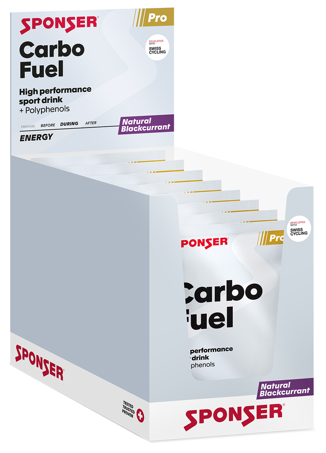 Sponser Carbo Fuel High Performance Sports Drink 10x83g Beutel