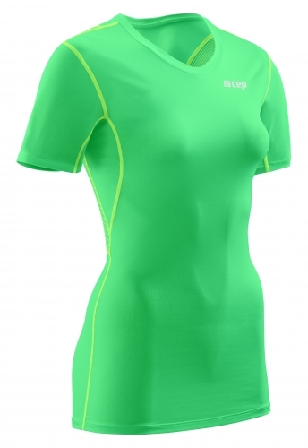 CEP Wingtech Short Sleeve Shirt Damen Viper/Grün