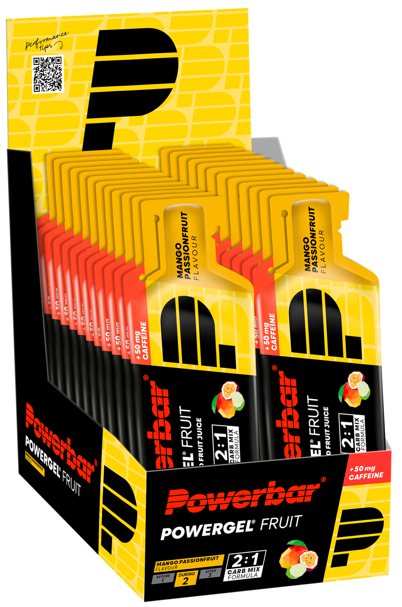 Powerbar Powergel Fruit Box 24 Beutel 41g