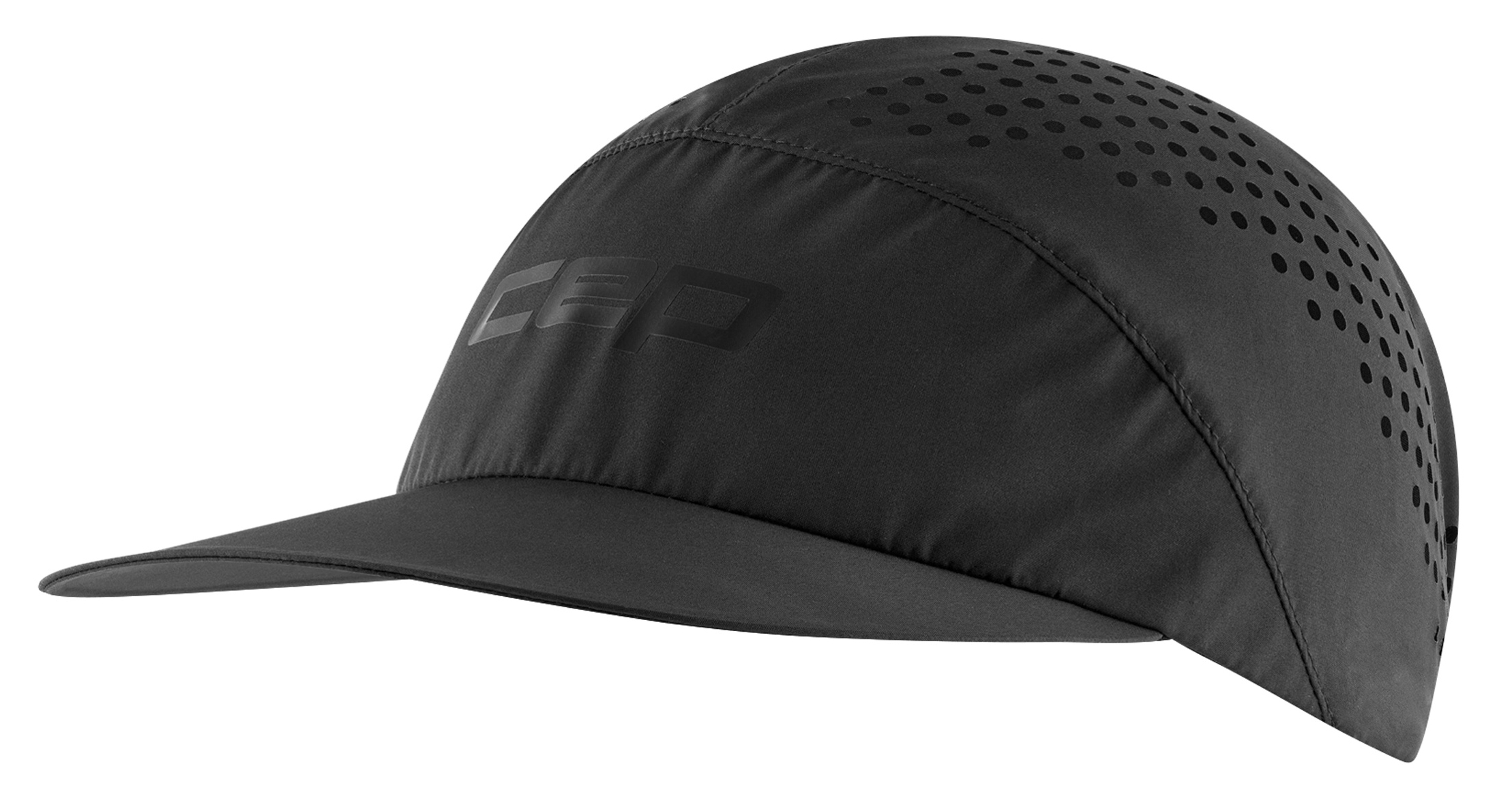 CEP Pro Run Ultralight Cap Schwarz