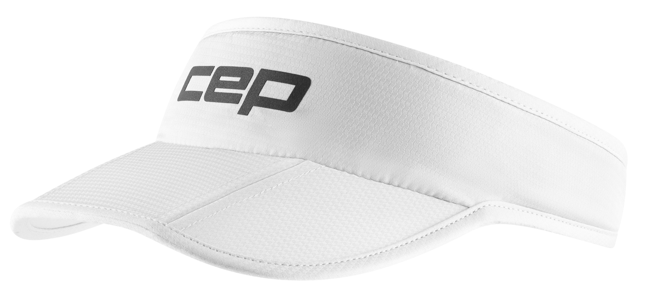CEP Core Run Foldable Visor Weiß