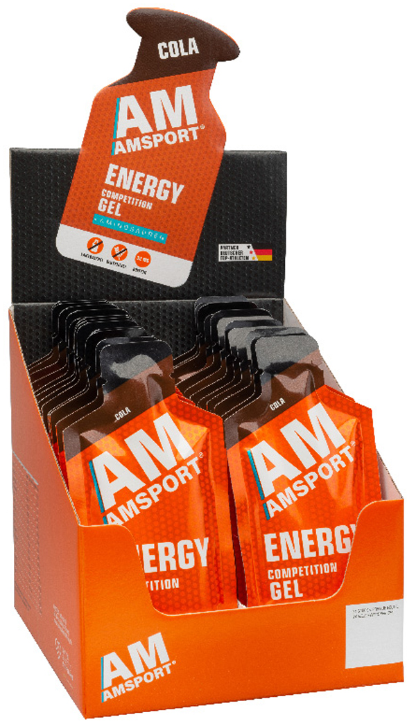 AMSPORT Energy Competition Gel Box 24 Beutel 45g