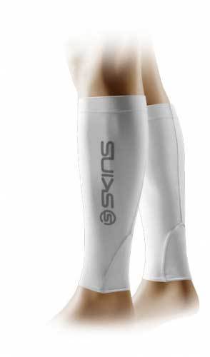 Skins Compression Calf Tights MX Herren Weiss