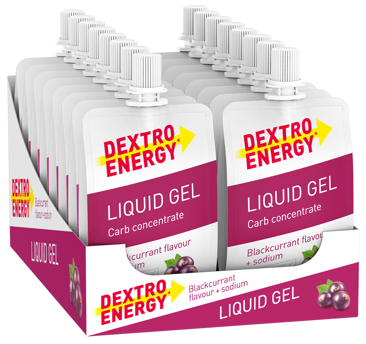 Dextro Energy Liquid Gel Box 18 Beutel 60ml
