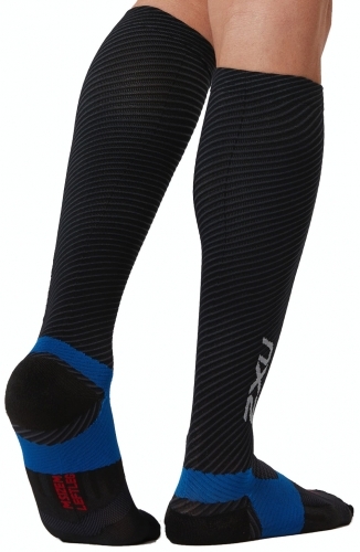 2XU Compression Elite Lite X-Lock Socks Herren Schwarz