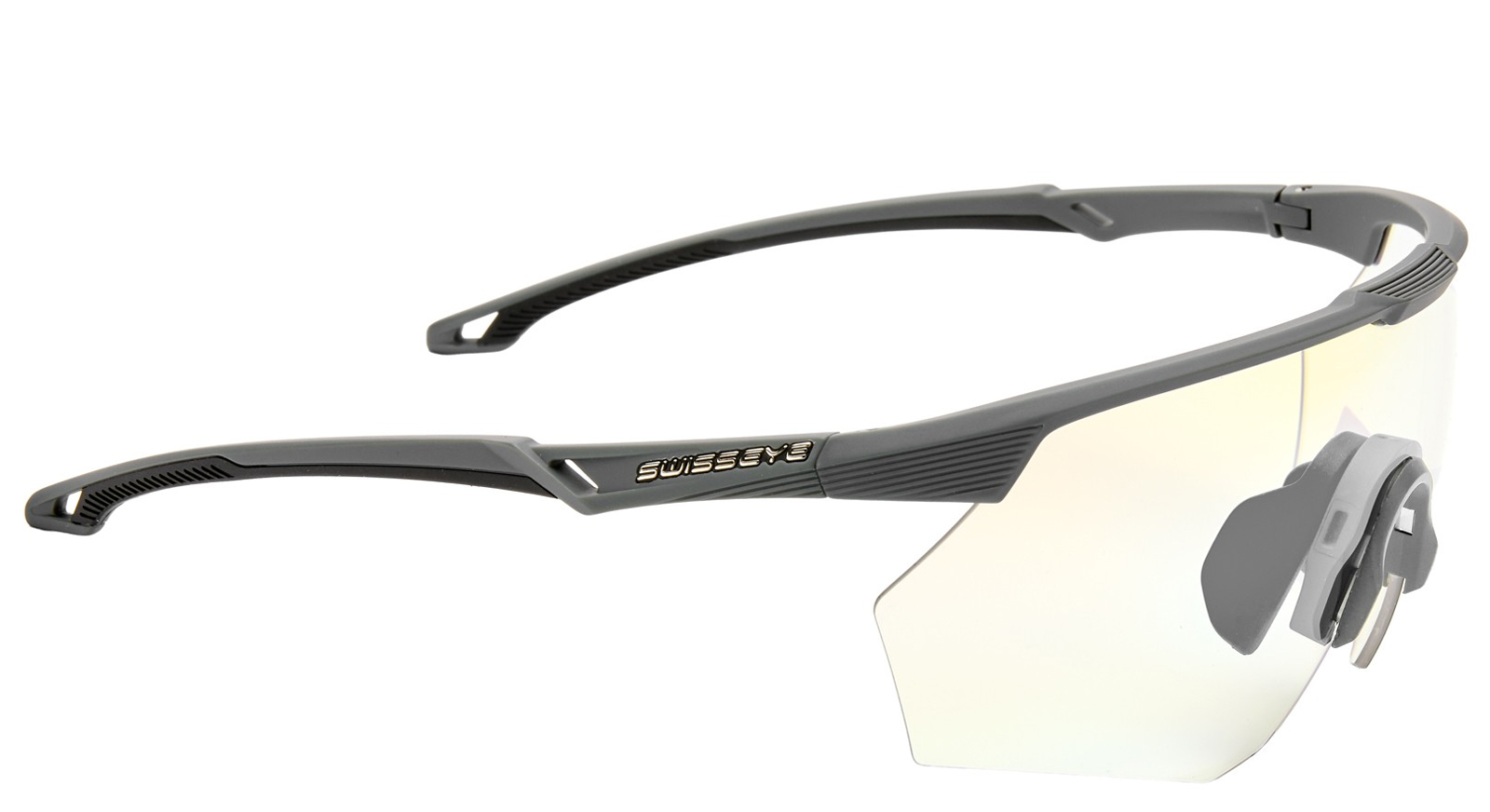 Swiss Eye Model Flow - Grey Matt / Black