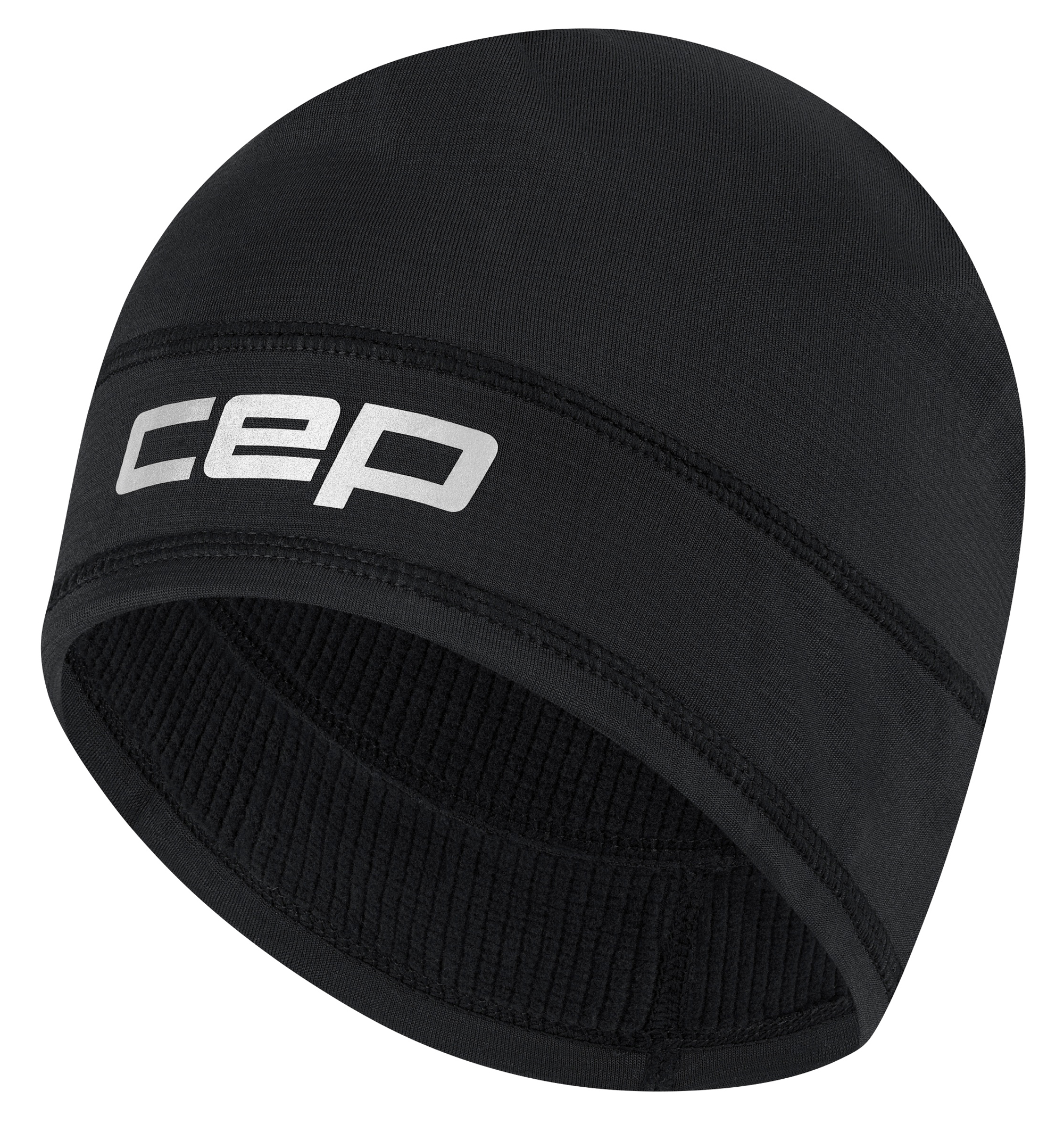 CEP Core Run Thermal Beanie Schwarz