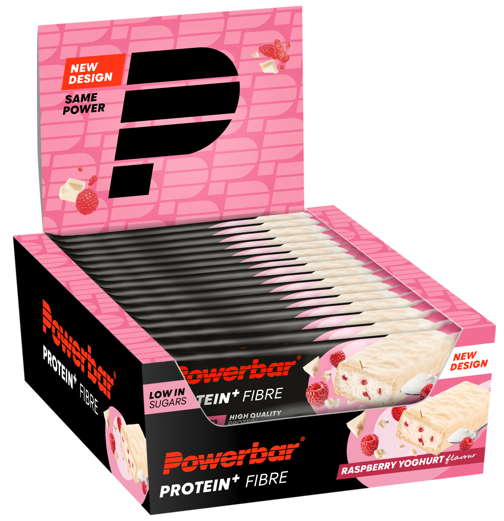 Powerbar Protein Plus Fibre Bar Karton 16 Riegel 35g