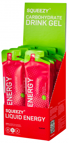 Squeezy Liquid Energy Drink Gel Box 12 Beutel 60ml
