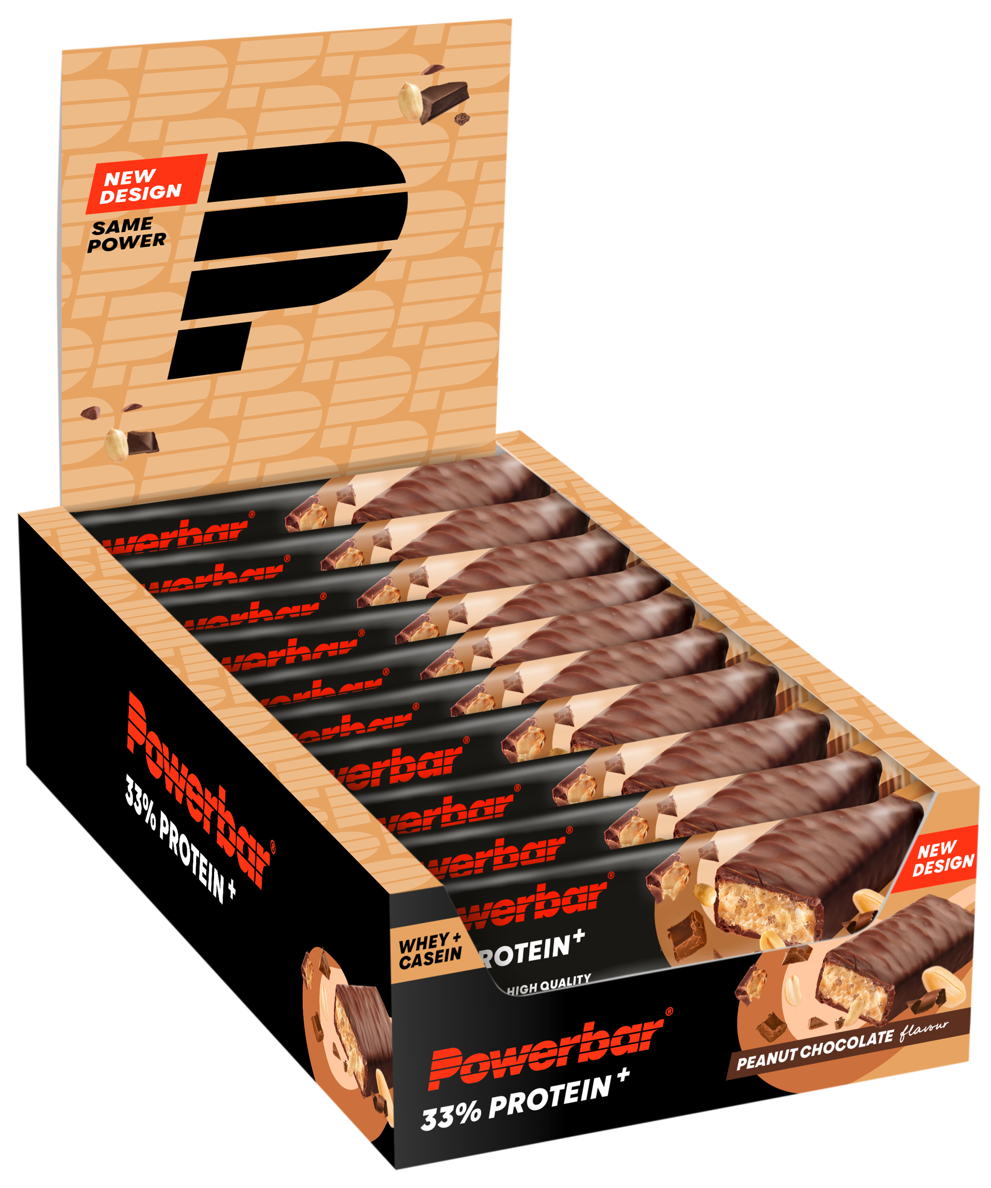 Powerbar Protein Plus 33% Bar Karton 10 Riegel 90g