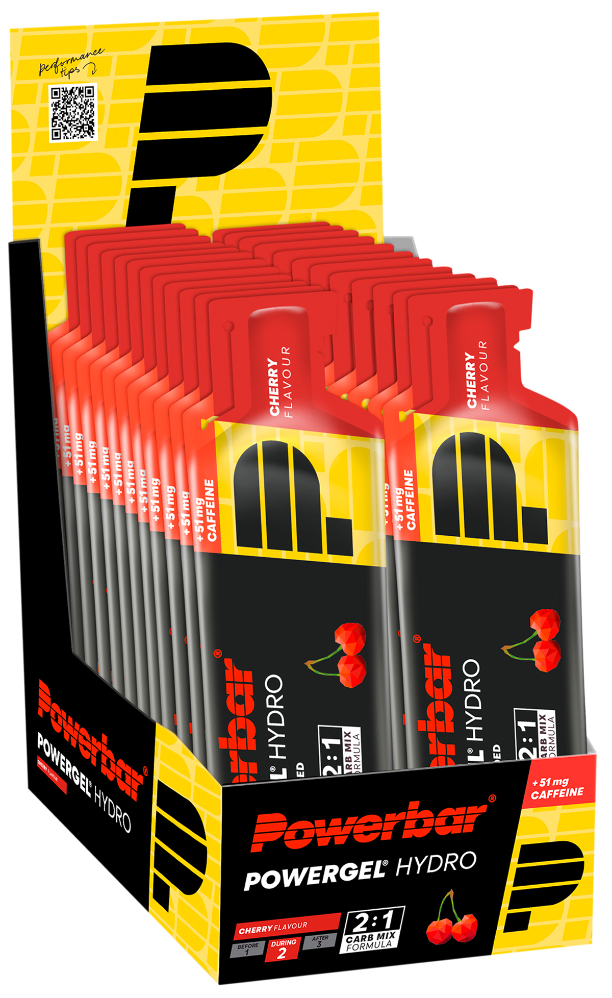 Powerbar Powergel Hydro Box 24 Beutel 67ml