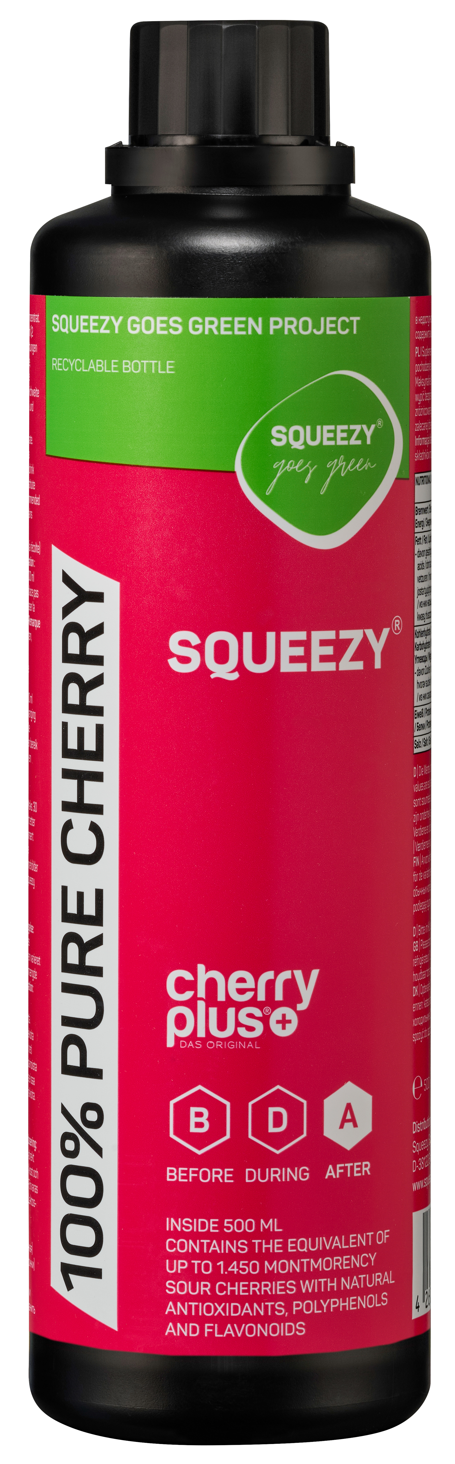 Squeezy 100% Pure Cherry Flasche 500ml