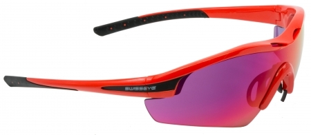 Swiss Eye Model Novena - Warm Red Shiny / Black