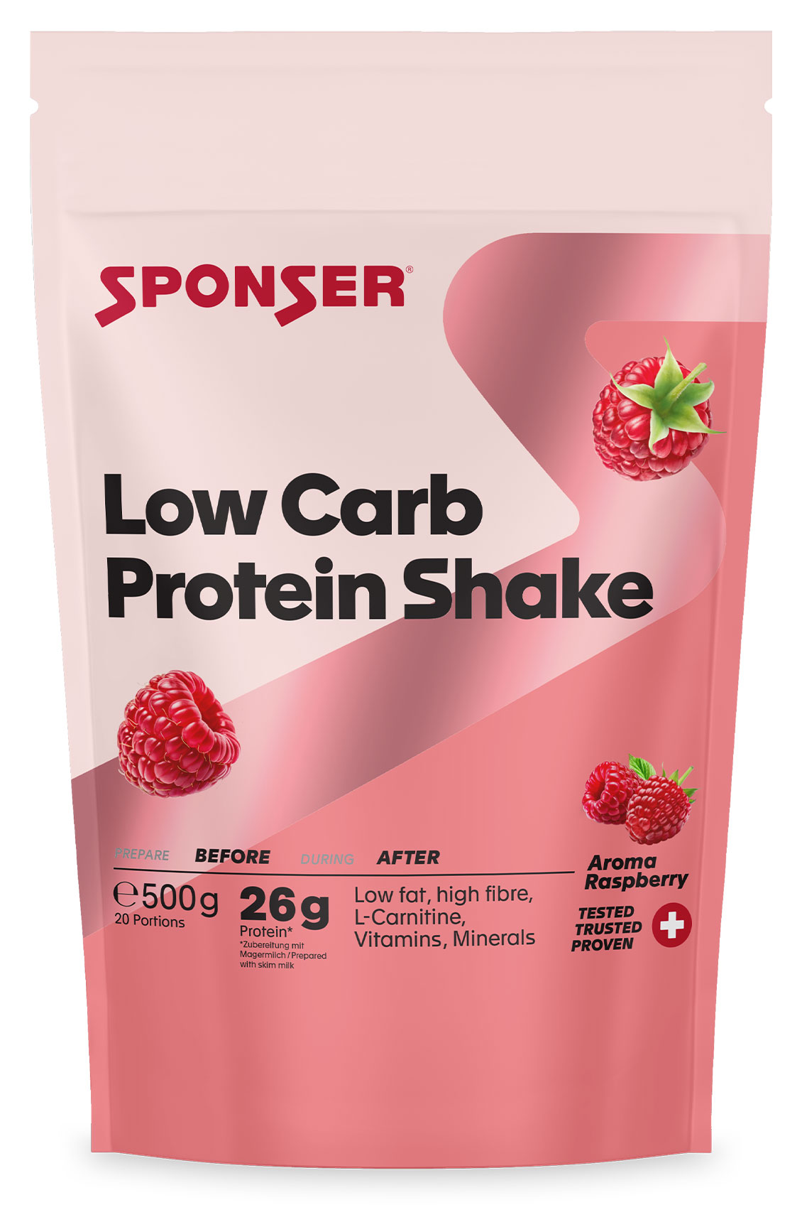 Sponser Low Carb Protein Shake 500g