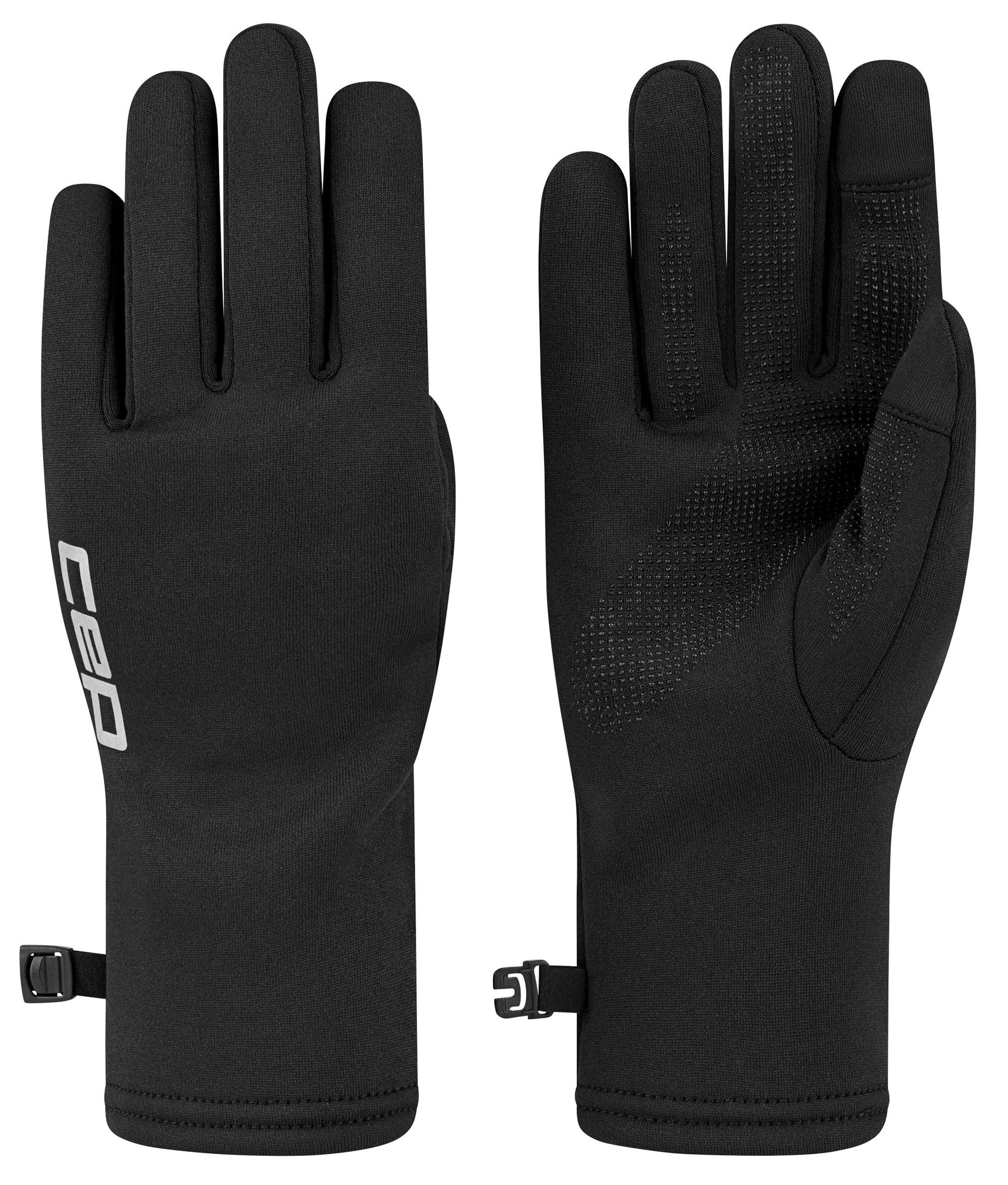 CEP Core Run Thermal Gloves Schwarz