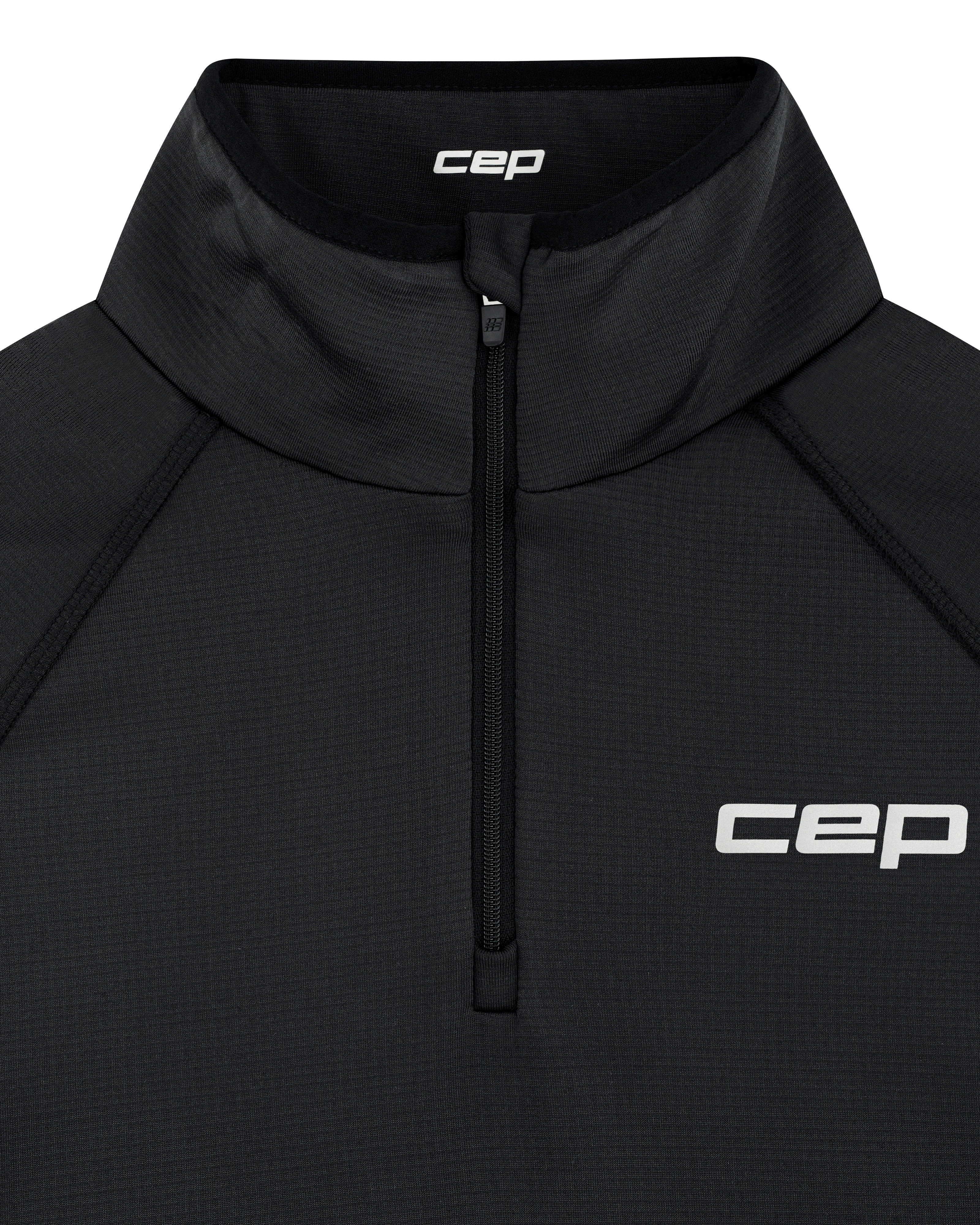 CEP Core Run Thermal Zip Shirt Long Sleeve Herren Schwarz