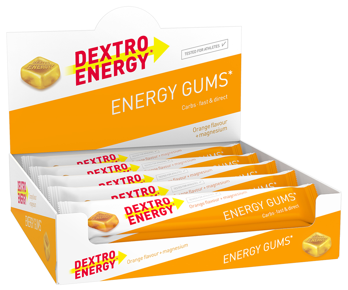 Dextro Energy Gums Box 8 Beutel 45g